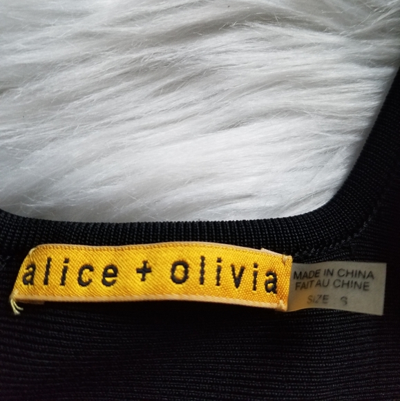 Alice + Olivia XS Sleeveless Fitted Mini Dress - Picture 6 of 8